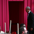 Former US President Barack Obama leaving the White House State Dinner in honour of President William Ruto on May 23, 2024. Photo credit: AFP