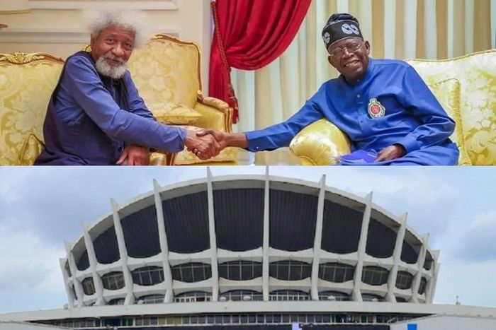 Tinubu, Soyinka. [Facebook]