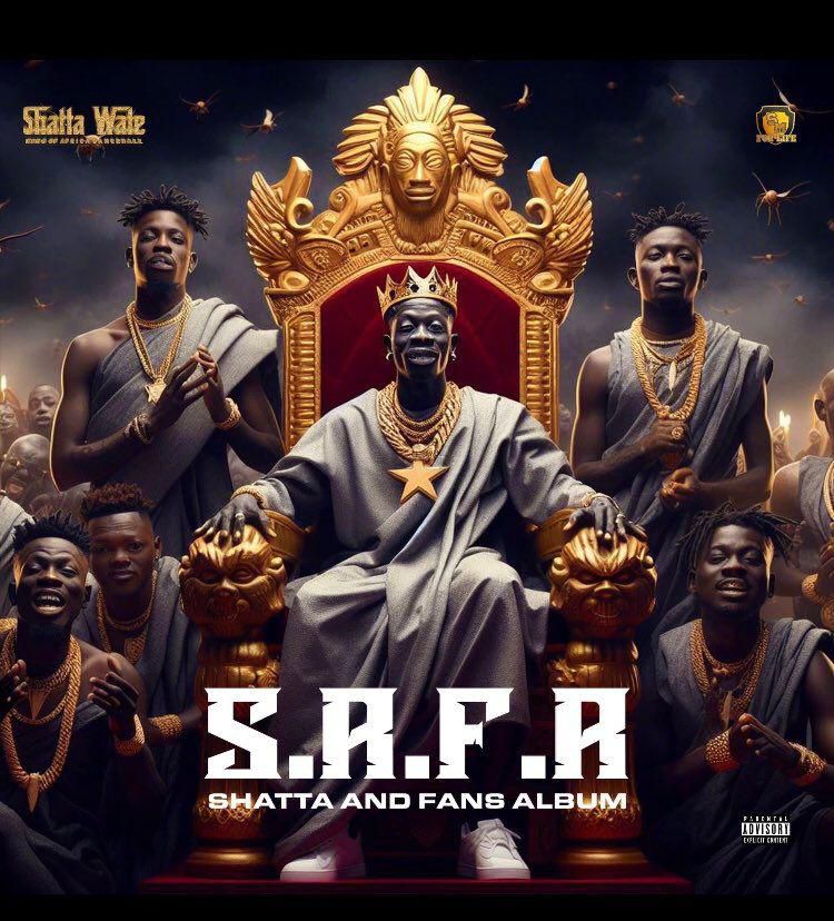Shatta Wale releases artwork for latest Shatta Wale And Fans Album, SAFA album
