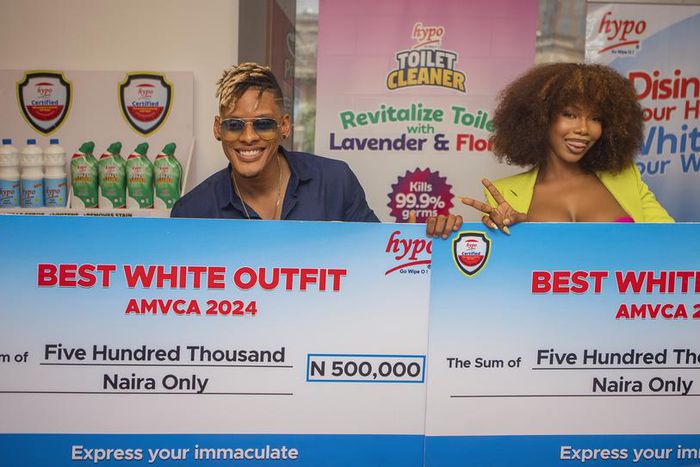 Hypo bleach shines at 2024 AMVCA with 'Express Your Immaculate 2.0'