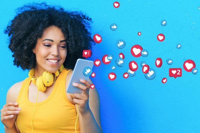 A lady on social media [Carnegie Mellon University]