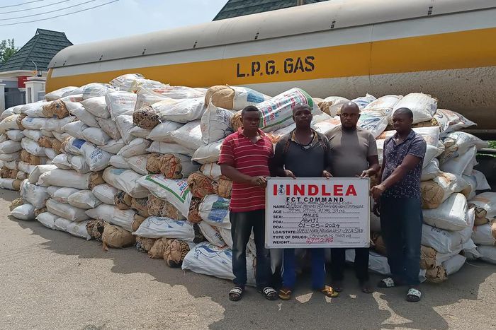 NDLEA smashes international drug syndicate, arrests 5 suspects  [Facebook:NDLEA]