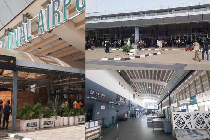 Operations has been halted at the Airports in Abuja, Lagos and Port Harcourt. [Channels TV]