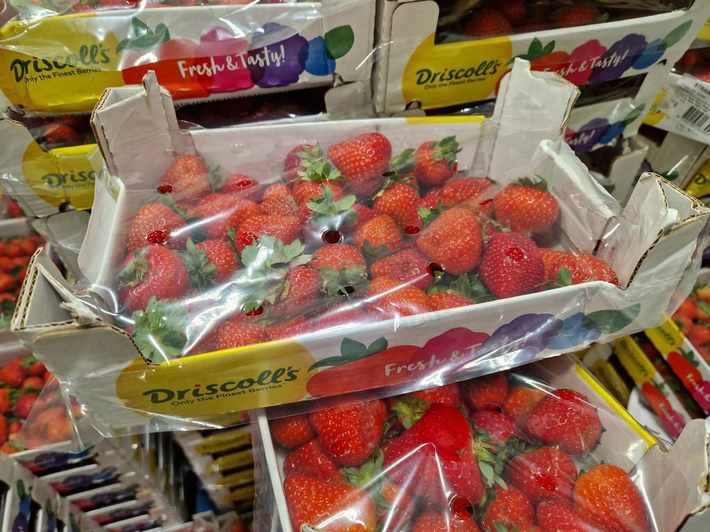 Driscoll's strawberries are plump and juicy.