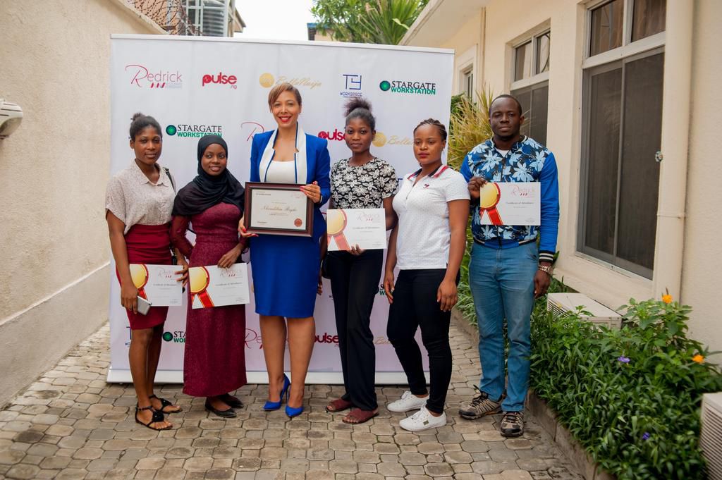 Participants at the 2019 RAW workshops in Lagos