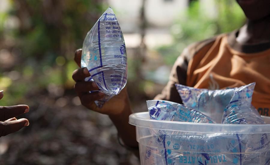 Water satchets [packaging technologies]