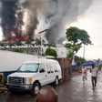 Christ Embassy Headquarters in Lagos catches fire on Sunday morning  [Twitter:@bigwig_austin]