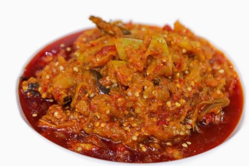 Garden egg sauce [Proveg]