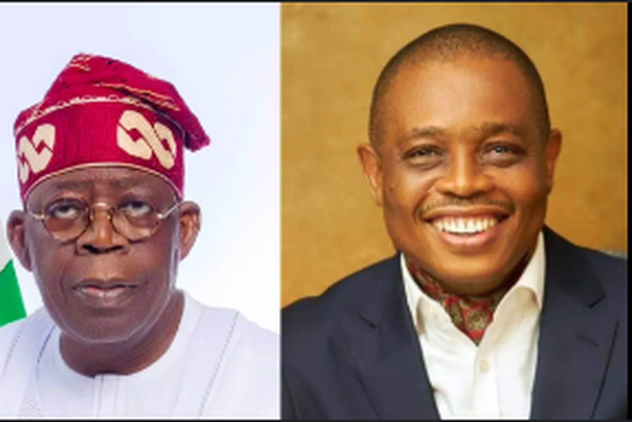 Bola Tinubu and Afam Osigwe [Daily Post Nigeria]