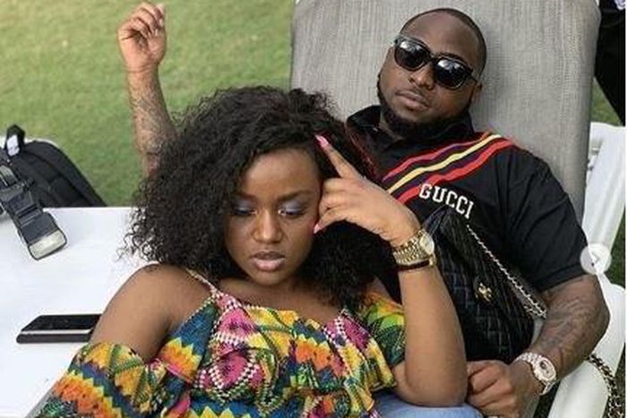 Davido all loved up with bae, Chioma Avril