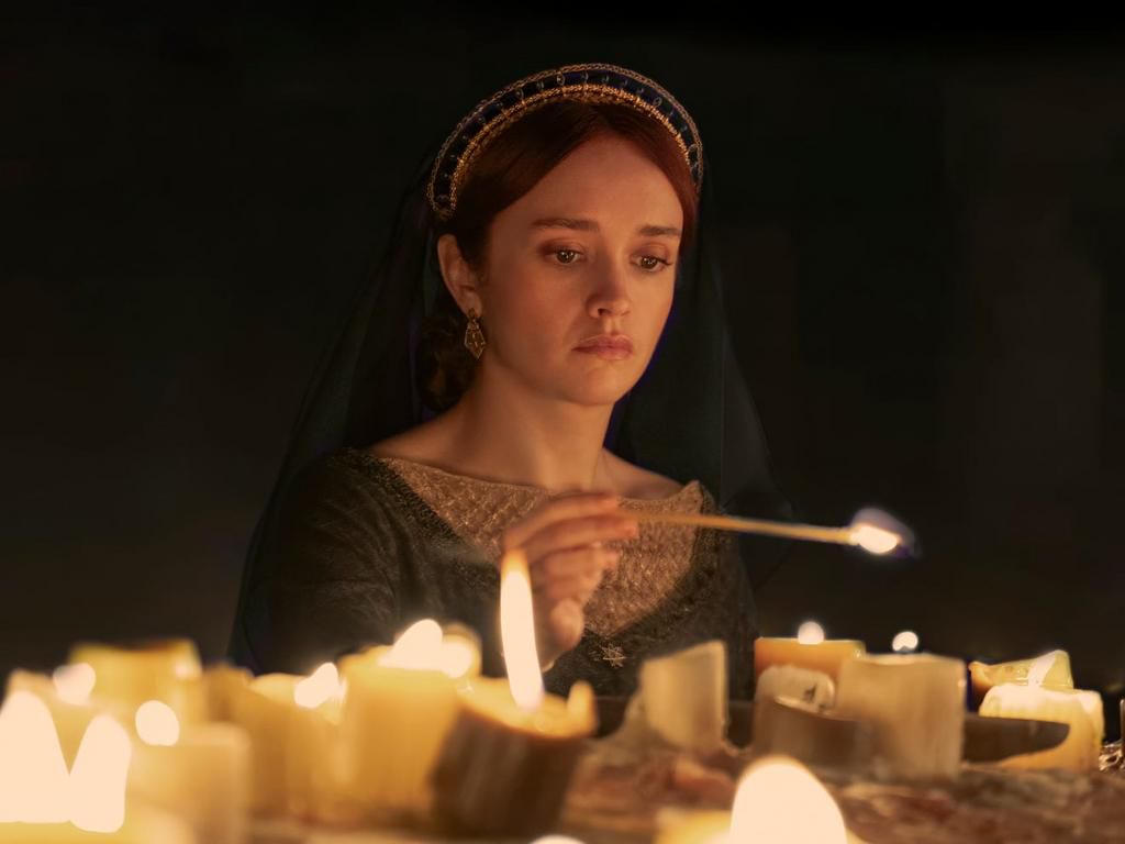 Olivia Cooke as Alicent in season two of "House of the Dragon."Ollie Upton/HBO