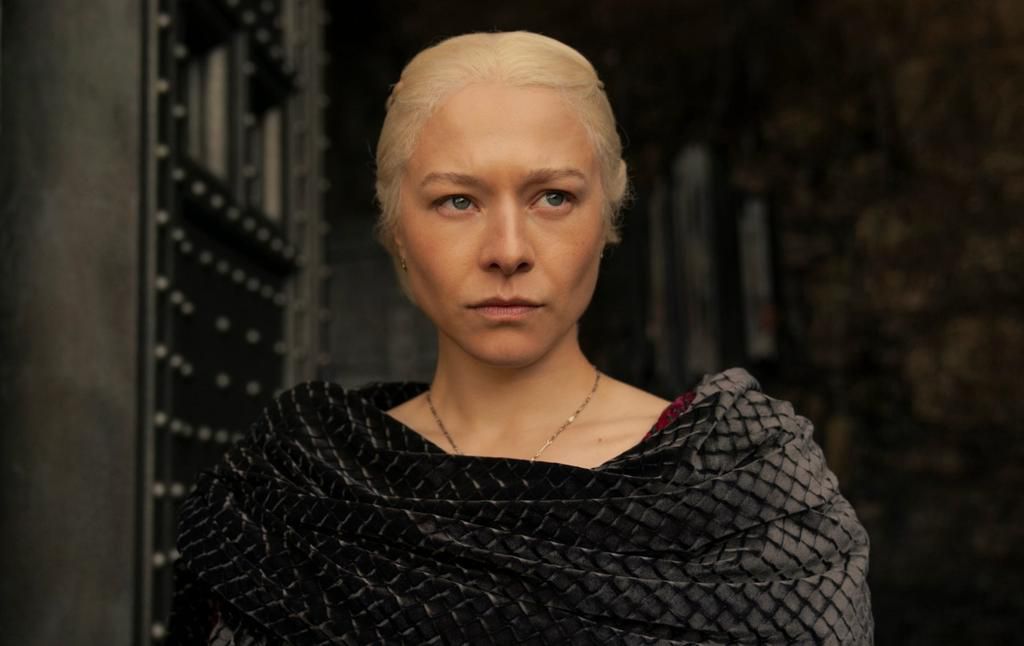Emma D'Arcy as Rhaenyra Targaryen in "House of the Dragon" season two.Theo Whitman/HBO