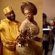 Ex-President Olusegun Obasanjo and former Governor Emmanuel Udom of Akwa Ibom State attended Davido and Chioma's wedding. [X, Formerly Twitter]