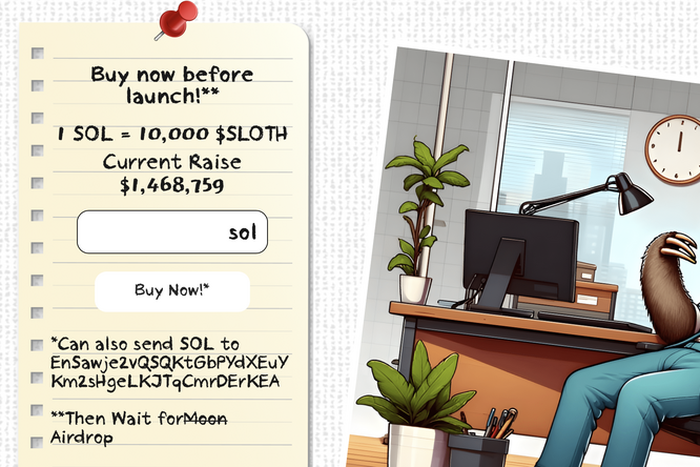 CoinGecko Reports 50% of Investors Choose Solana: Why crypto whales are moving $1m into new Solana meme coin Slothana