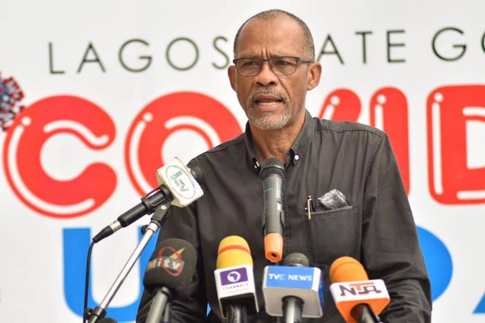 Lagos state Commissioner for Health, Prof. Akin Abayomi. [Twitter/@akinabayomi]