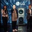Renee Park Asst. Product Manager Home Appliances, LG Electronics Mr. Brian Kang, General manager, Home Appliances, LG Electronics Mr. Oktae Kim, General Manager,  Home Appliances, LG Electronics Mr. Hari Elluru, Head, Corporate Marketing, LG Electronic...