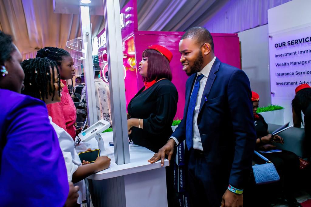 Optiva Capital Partners Booth at the Conference