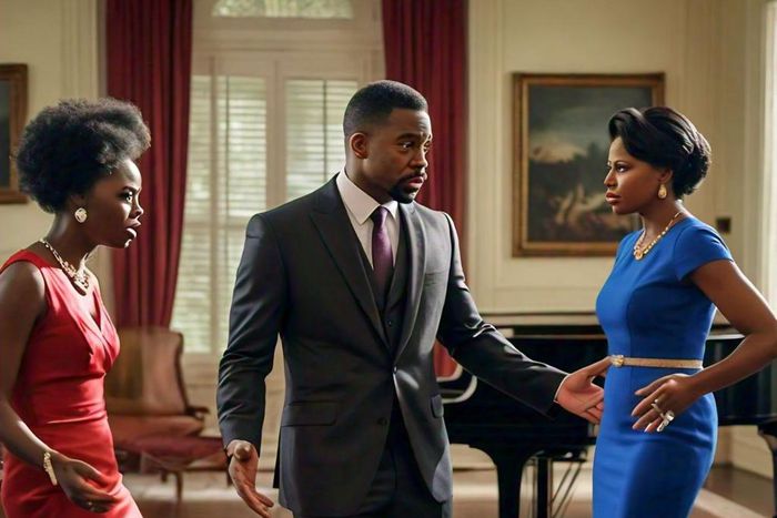 Man with 2 wives [Meta AI]