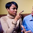Angry couple(Ebony Magazine)
