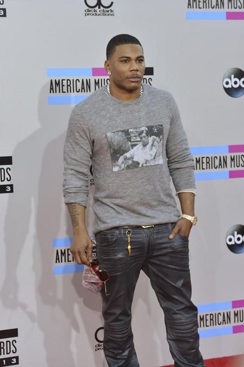 Nelly at the 2013 American Music Awards (AMA)