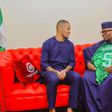 Super Eagles captain, William Troost-Ekong meets Senate President, Godswill Akpabio and other senators