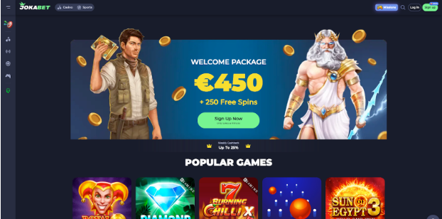Jokabet - Best Casino for Original Games