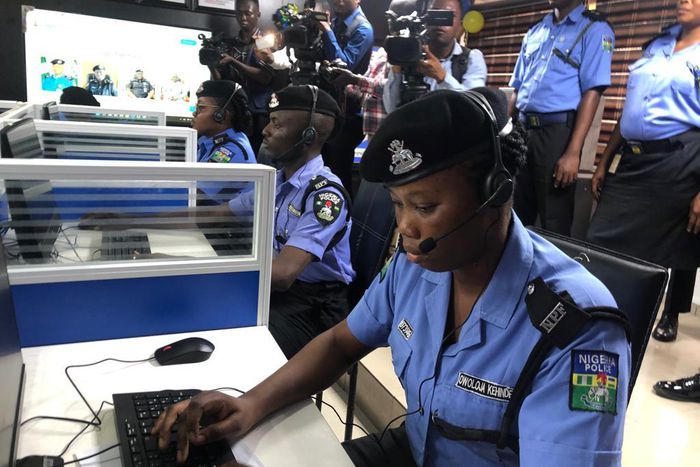 Egbetokun inaugurates police complaints response unit in Lagos. [Twitter:DayoOyewo]