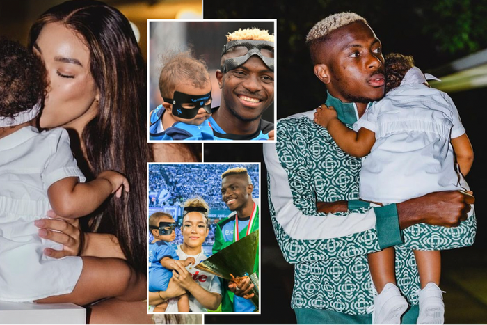 ‘Thank you’ - Osimhen’s girlfriend Stefanie Ladewig grateful for being the mother of his child