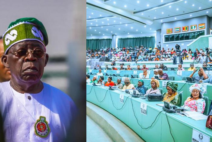 President Bola Tinubu will be inaugurating the legislature of the 6th ECOWAS Parliament in Abuja on Thursday April 4, 2024. [Asiwaju Bola Ahmed Tinubu and ECOWAS Parliament/Facebook]