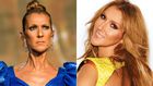 A collage images of singer Celine Dion