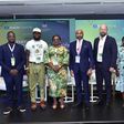 (L-R) Adetayo Odusole, Head, Sustainability Coordination, Rack Centre; Dolapo Olaoluwa, Convener, NYSC CDS Project - WTE Summit; Mrs Yetunde Baderinwa, State Coordinator NYSC Lagos State; Ezekiel Egboye, Chief Operating Officer, Rack Centre; Lars Johan...