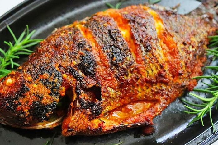 Grilled croaker fish [BellaNaija]