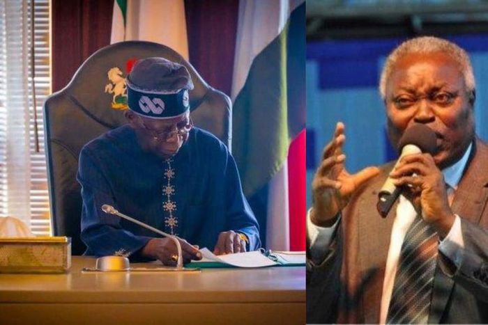 Tinubu greets Pastor Kumuyi at 83