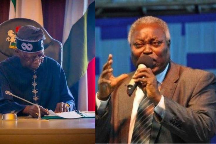 Tinubu greets Pastor Kumuyi at 83