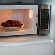 Food in the microwave