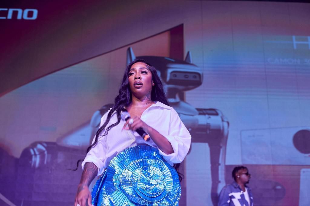 8 Tiwa Savage's performance leaves audience spellbound at TECNOCAMON 30 launch