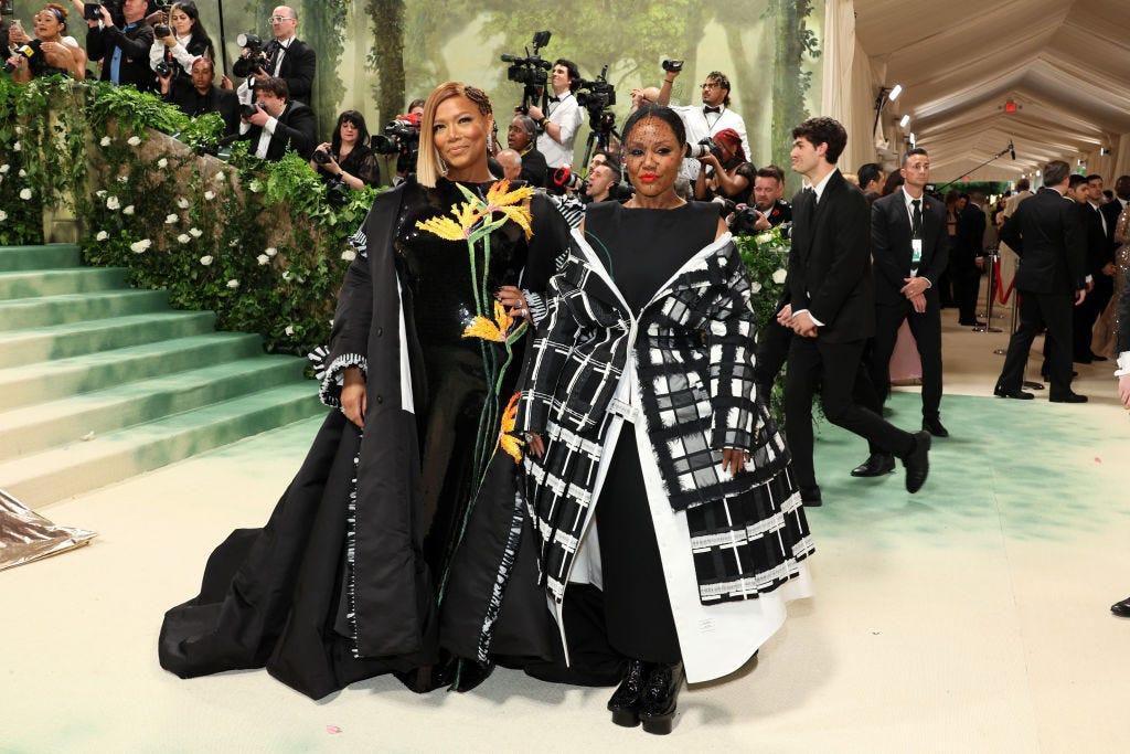 Queen Latifah and Eboni Nichols