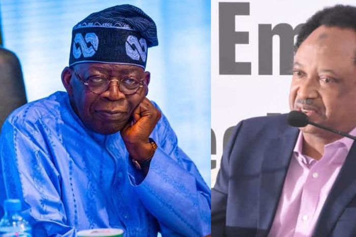 Shehu Sani and Bola Tinubu [Facebook]