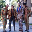 Men in African print