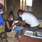 A child receiving immunisation (Alabiamo Foundation)