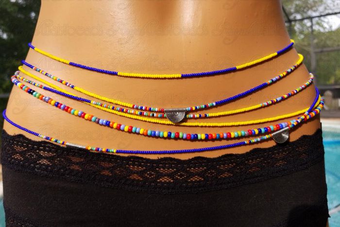Are waist beads charms? {royalwaistbeads}