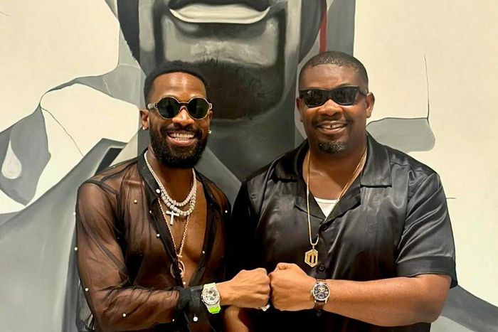 Don Jazzy and DBanj [Punch Newspapers]