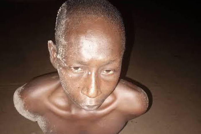 He is now in police custody [Vanguard]