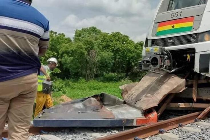 Inside story of how Ghana’s new train got involved in accident on a test run