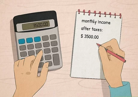 Budget your income [wikiHow]