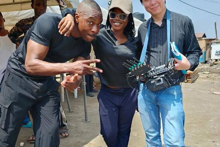 Nigerian action-thriller film, Son of the Soil, wraps up production. [Instagram/wingonia_ikpi]