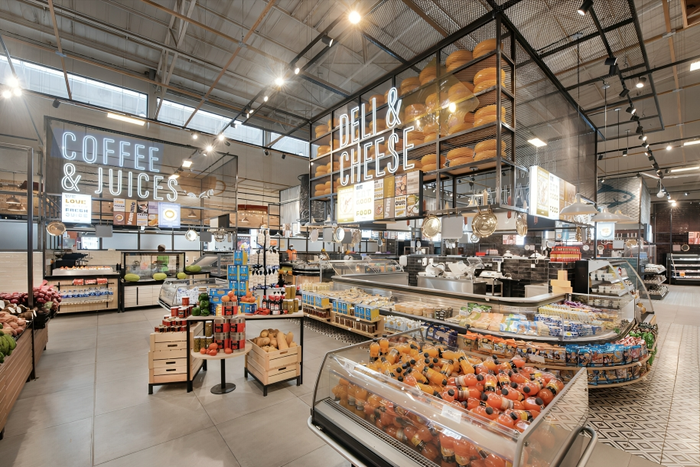 An eatery in the supermarket