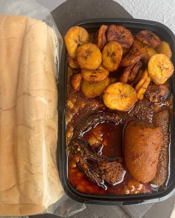Agege bread and Ewa Agoyin [KennyGkitchen]