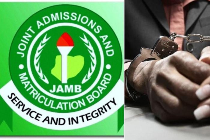 Desperate father arrested for helping son to write UTME - both of them are in cell