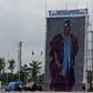 Largest portrait on canvas in the world [punch]